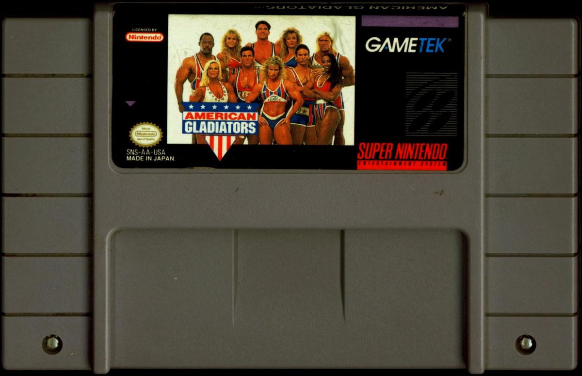 American Gladiator SNES UNBOXED (NTSC) (ΠΡΟΣΟΧΗ ΔΕΝ ΠΑΙΖΕΙ ΣΕ ΕΥΡΩΠΑΙΚΕΣ ΚΟΝΣΟΛΕΣ)