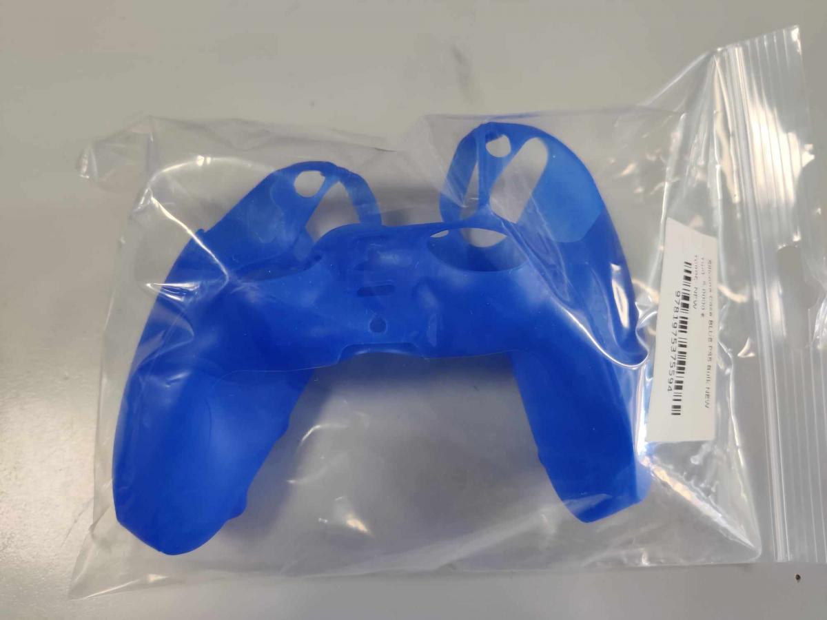 Silicone Case BLUE PS5 Bulk NEW