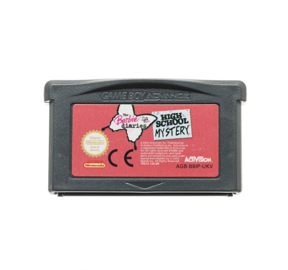 The Barbie Diaries High School Mystery GameBoy Advance UNBOXED