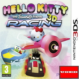 Hello Kitty and Sanrio Friends 3D Racing 3DS USED