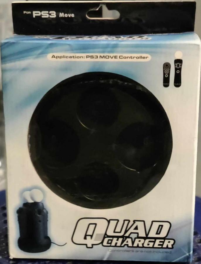 Charging Stand for PS3 Move Controllers (4Ports) NEW (No Name)