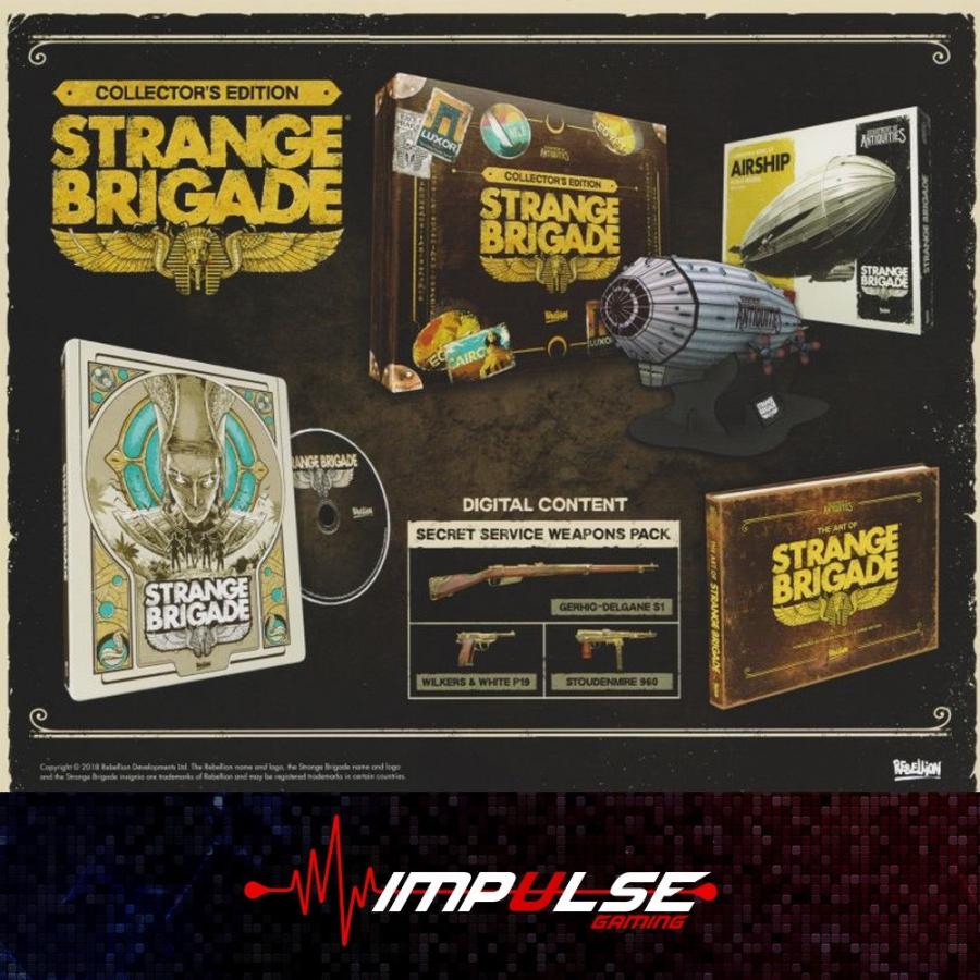Strange Brigade Collector's Edition XONE USED (Without Airship)