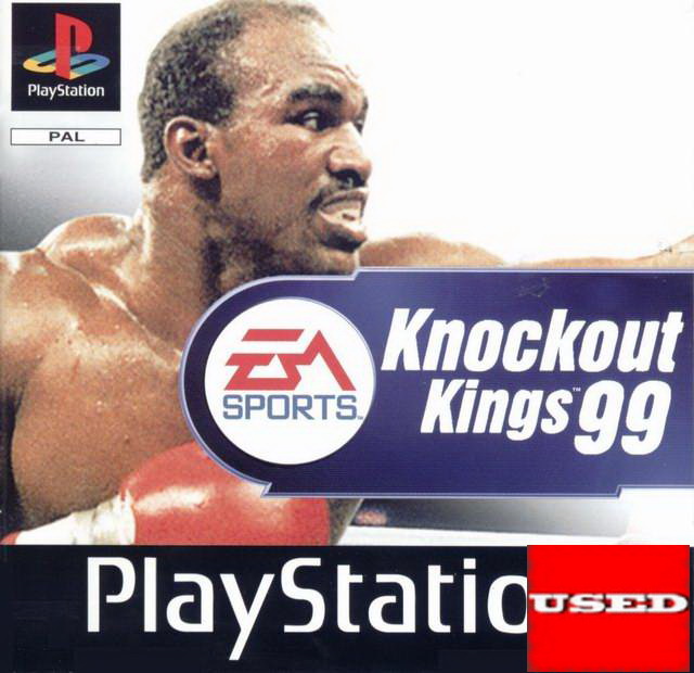 Knockout Kings 99 PSX USED (Damaged Case)
