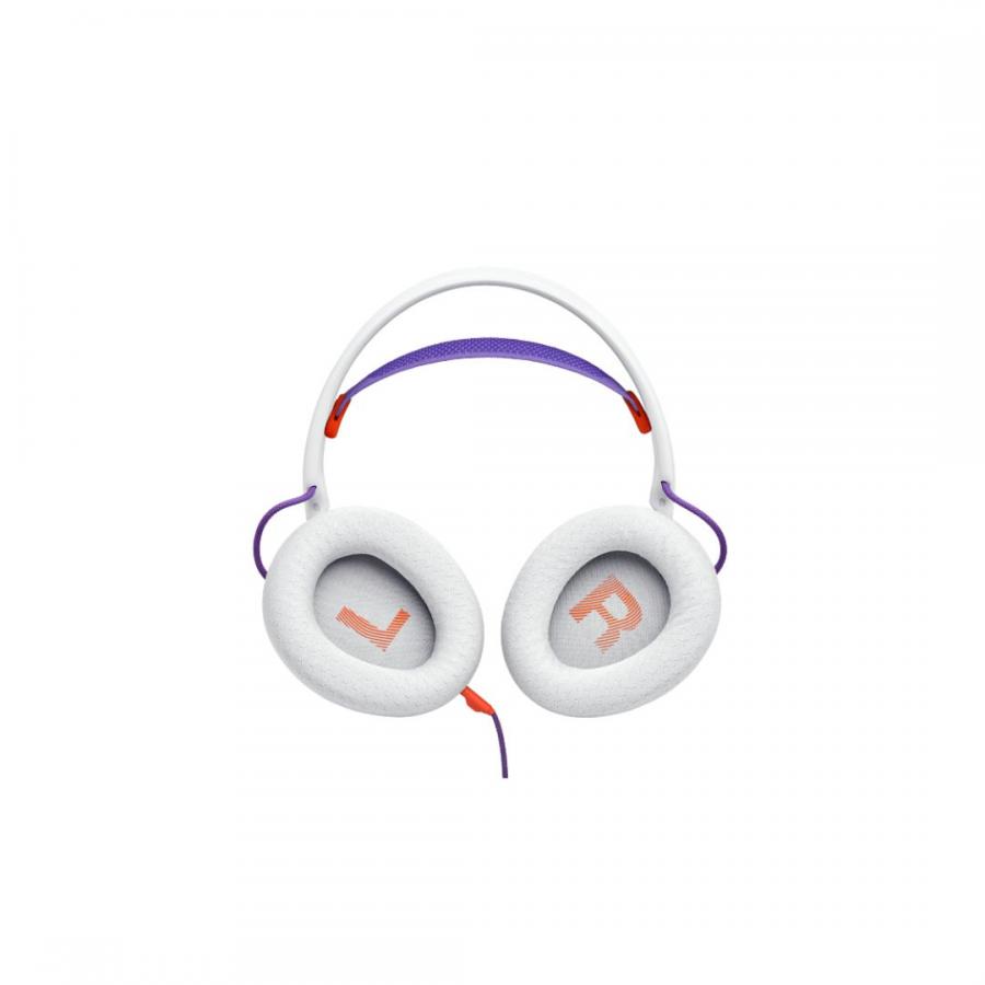 JBL Quantum 250, Over-Ear Wired Gaming Headset (White)