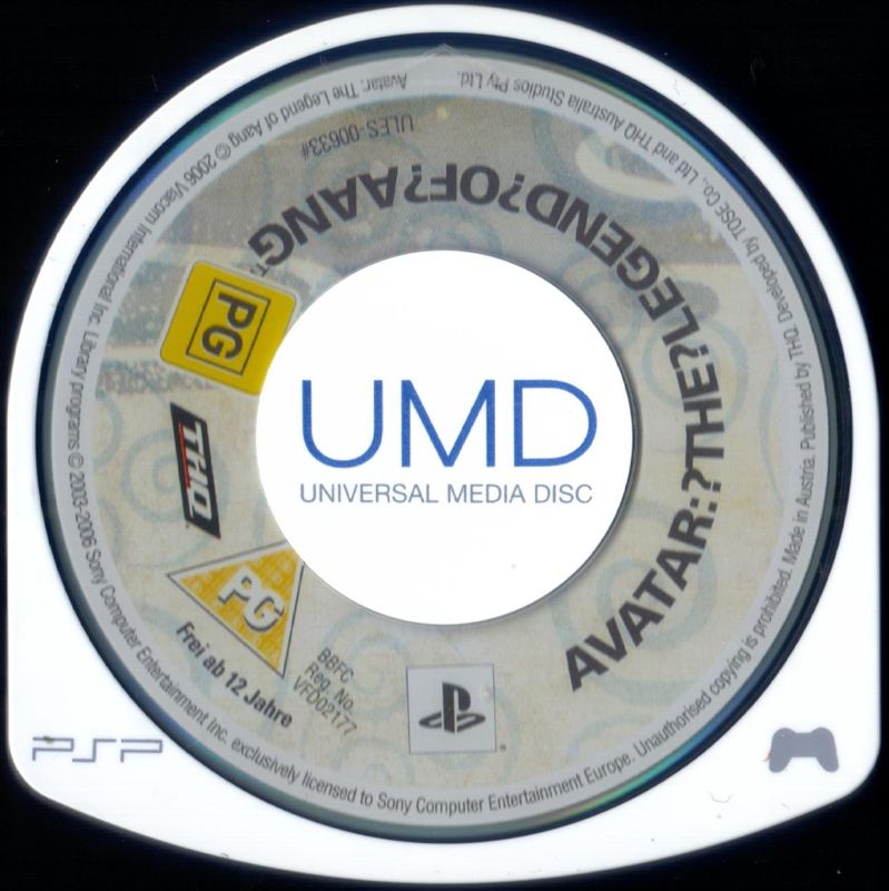 Avatar: The Legend of Aang PSP USED (UMD Only)