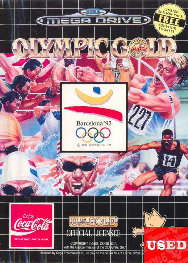 Olympic Gold: Barcelona '92 MD USED 
