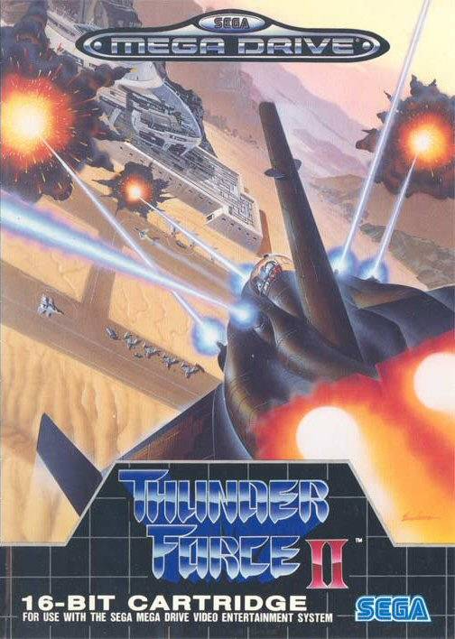Thunder Force II MD NEW (Zegetron Seal)