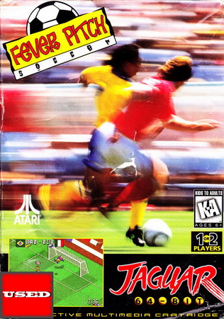 Fever Pitch Soccer ATARI JAGUAR USED