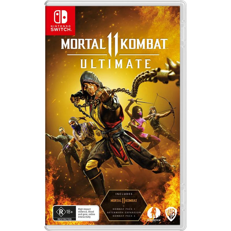 Mortal Kombat 11  Ultimate   Nintendo Switch  NEW (Code in the Box)