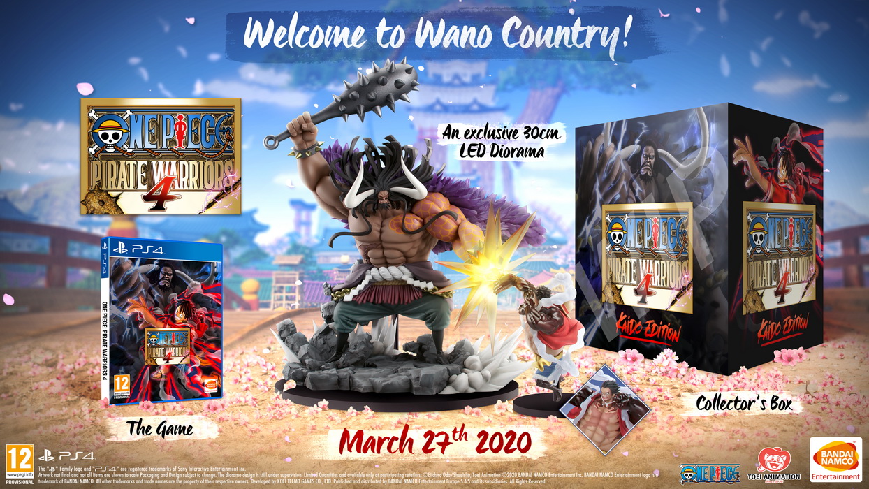 One Piece Pirate Warriors 4 Collector's Edition PS4 NEW