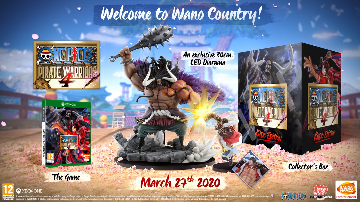 One Piece Pirate Warriors 4 Collector's Edition XONE NEW