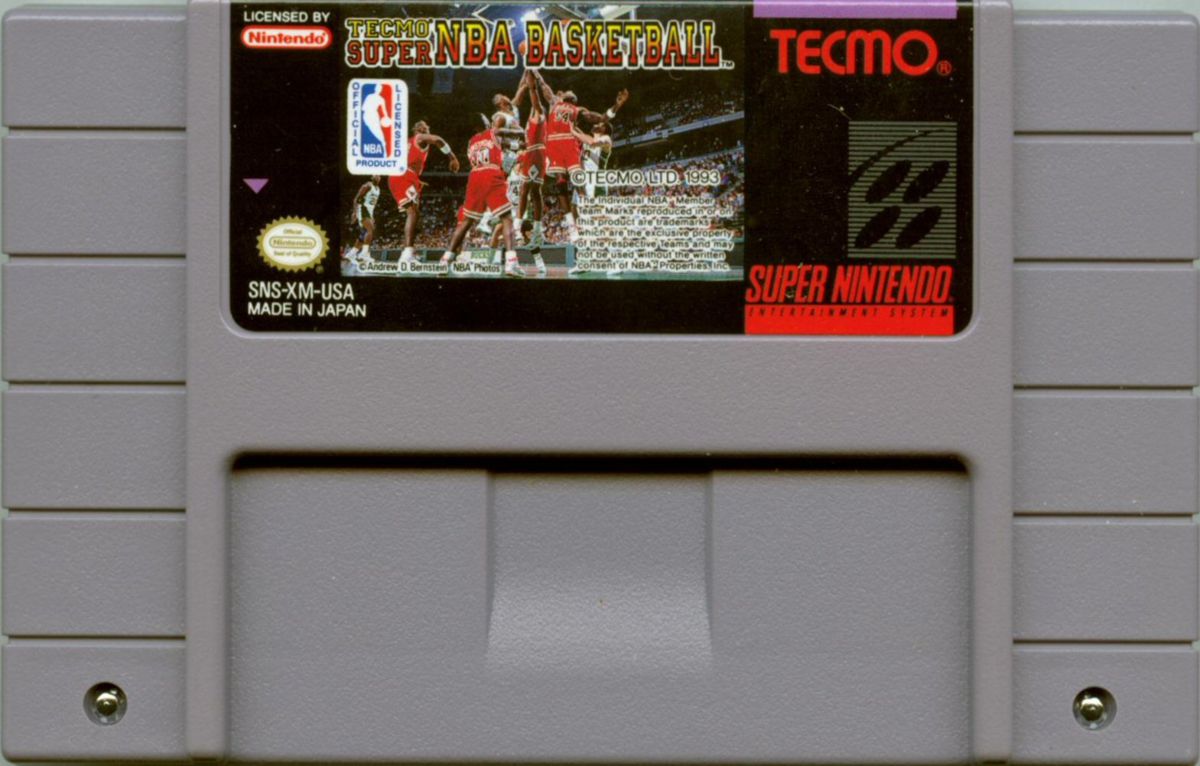 Tecmo Super NBA Basketball SNES UNBOXED (NTSC) (ΠΡΟΣΟΧΗ ΔΕΝ ΠΑΙΖΕΙ ΣΕ ΕΥΡΩΠΑΙΚΕΣ ΚΟΝΣΟΛΕΣ)