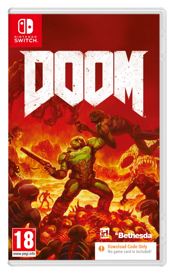 Doom (Code in a Box) Nintendo Switch NEW