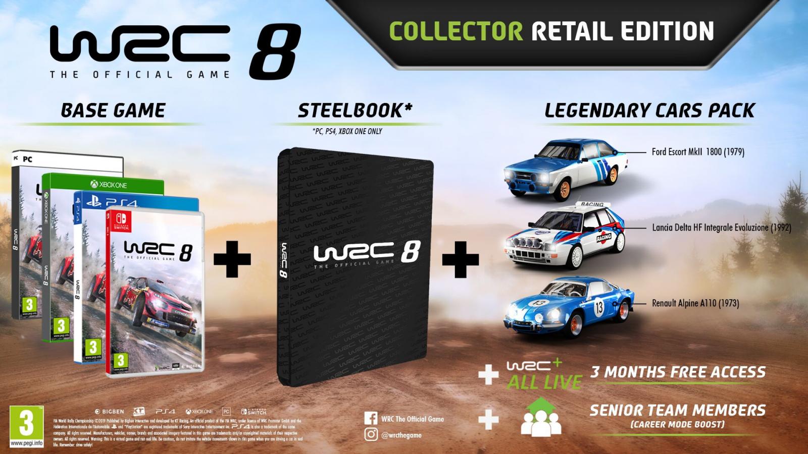 WRC 8  Collector's Edition  PC NEW 