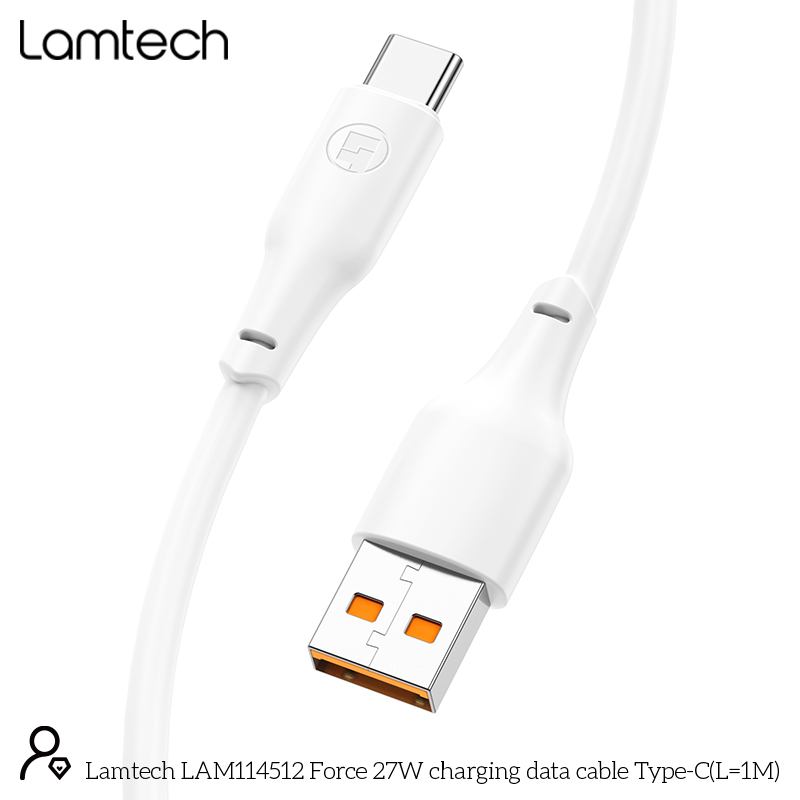 LAMTECH FAST CHARGER TYPE-C PD20W BLACK