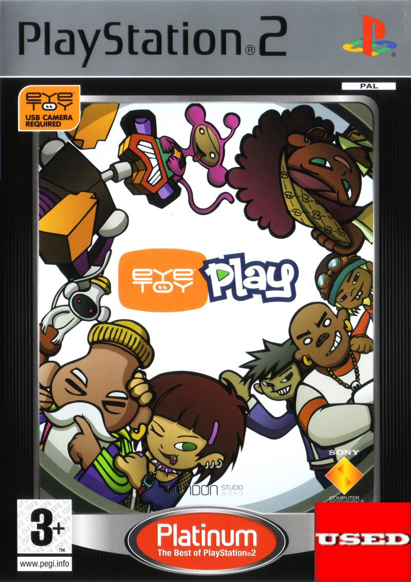 EyeToy: Play (Platinum) PS2 USED