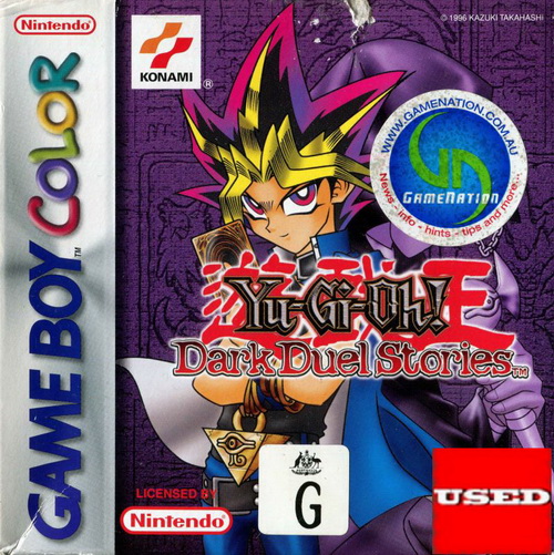 Yu - Gi - Oh ! Dark Duel Stories GameBoy Color USED (Damaged Box)