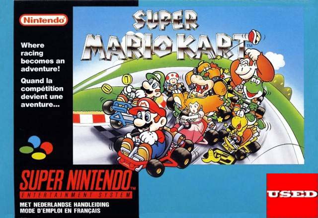 Super Mario Kart SNES USED (No Manual)
