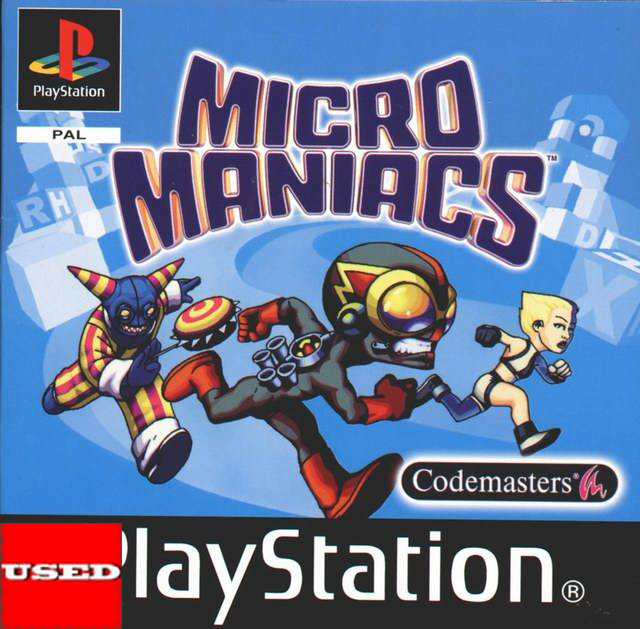 Micro Maniacs PSX USED (No Cover/Unofficial Case)