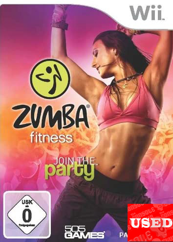 Zumba Fitness Join the Party Wii USED (Without Fitness Belt)