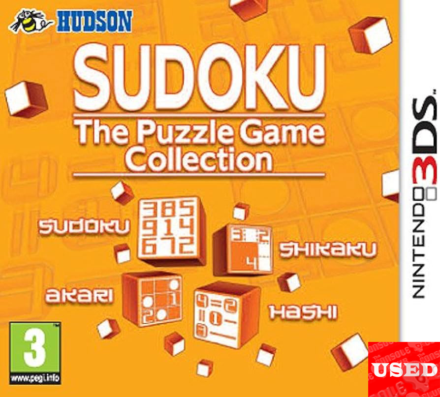 Sudoku The Puzzle Game Collection 3DS USED (GER)