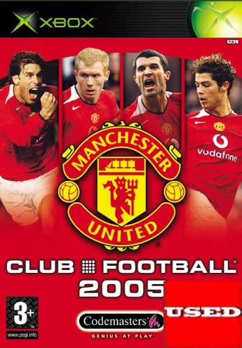 Manchester United Club Football 2005 XBOX USED (Disc Only)