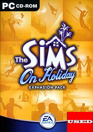 The Sims On Holiday (Expansion Pck) PC USED