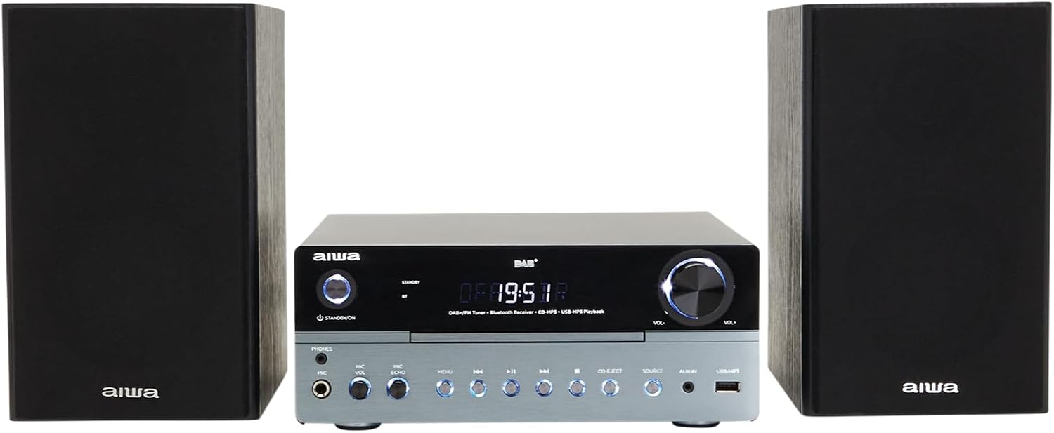 AIWA MICRO HI-FI SYSTEM BT5.0 RMS 50W