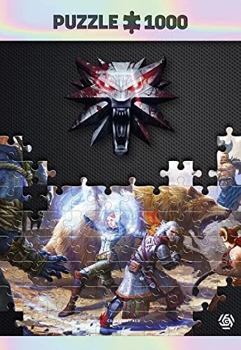 Good Loot Gaming Puzzle: The Witcher (Wiedzmin) Gerald & Trisis in Battle Puzzle 1000