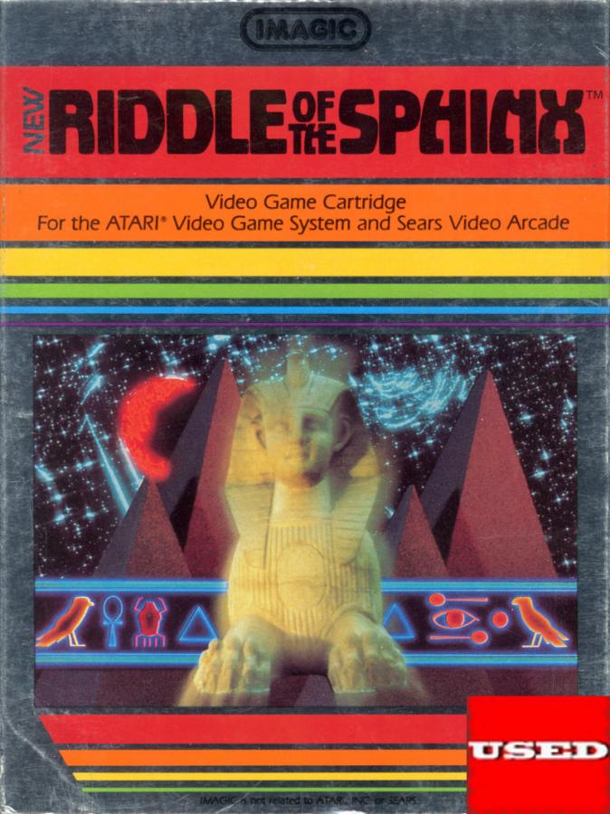 Riddle of the Sphinx A2600 USED 