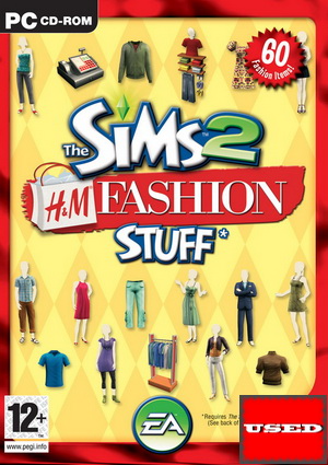The Sims 2: H&M Fashion Stuff PC USED