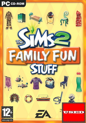 The Sims 2: Family Fun Stuff (Expansion) PC USED (ΔΕΝ ΠΑΙΖΕΙ !! ΜΟΝΟ ΓΙΑ ΣΥΛΛΟΓΗ)