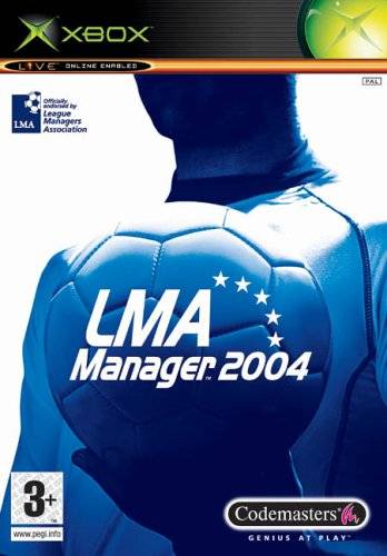 LMA Manager 2004 XBOX NEW