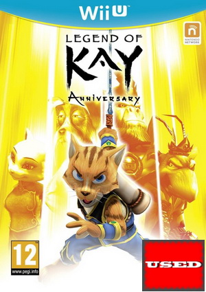 Legend of Kay Anniversary WiiU USED (Disc Only)