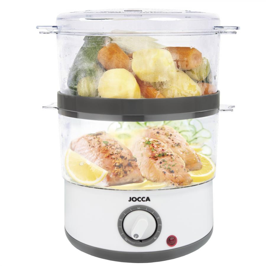 JOCCA FOOD STEAMER WHITE