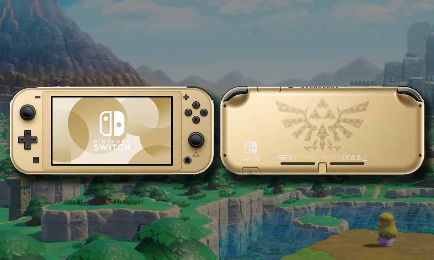 Nintendo Switch Lite  Console Hyrule Edition