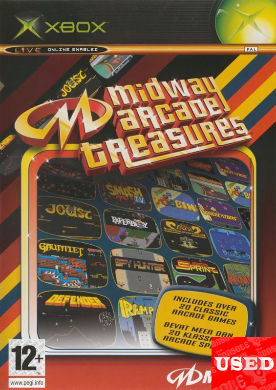 Midway Arcade Treasures  XBOX USED