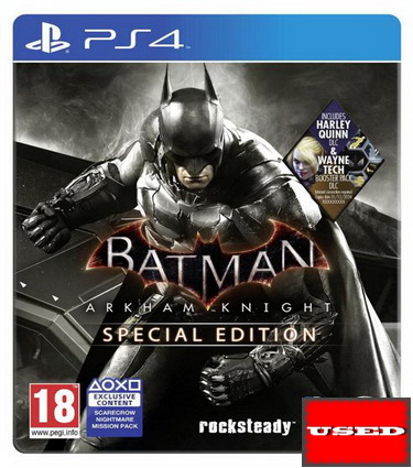 Batman: Arkham Knight (Steelbook+Game) PS4 USED