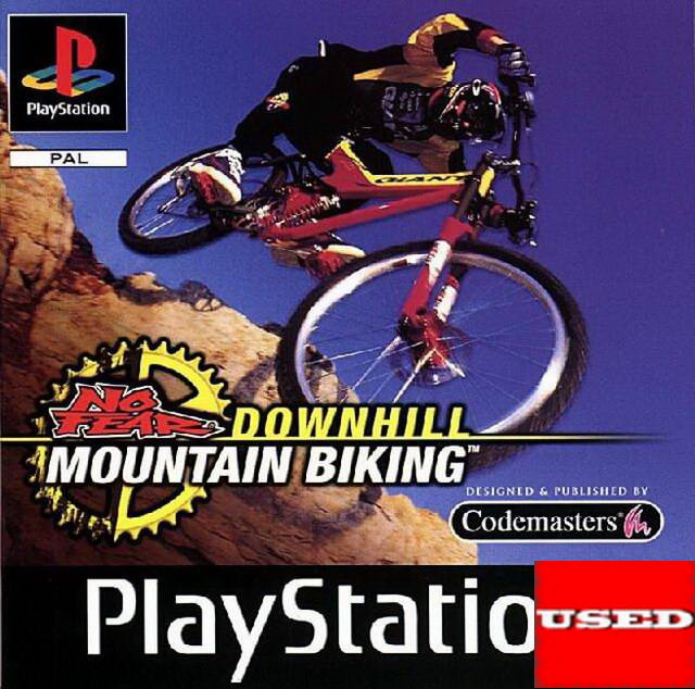 No Fear Downhill Mountain Biking PSX USED