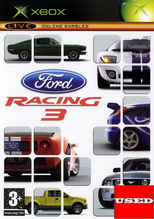 Ford Racing 3 XBOX USED