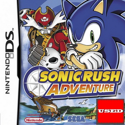 Sonic Rush Adventure DS USED (Cart Only)