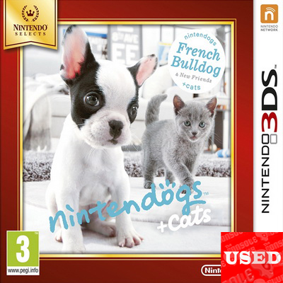 Nintendogs & Cats: French Bulldog Edition (NS) 3DS USED