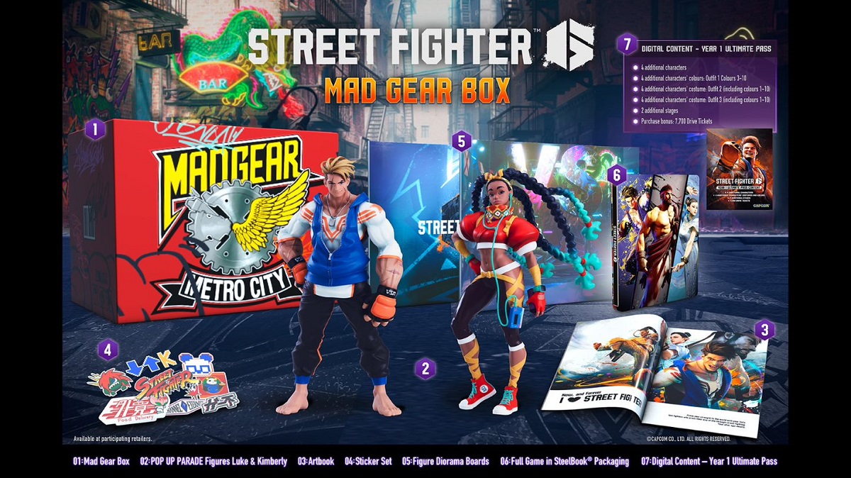 Street Fighter 6 Collector's Edition PS5 NEW 