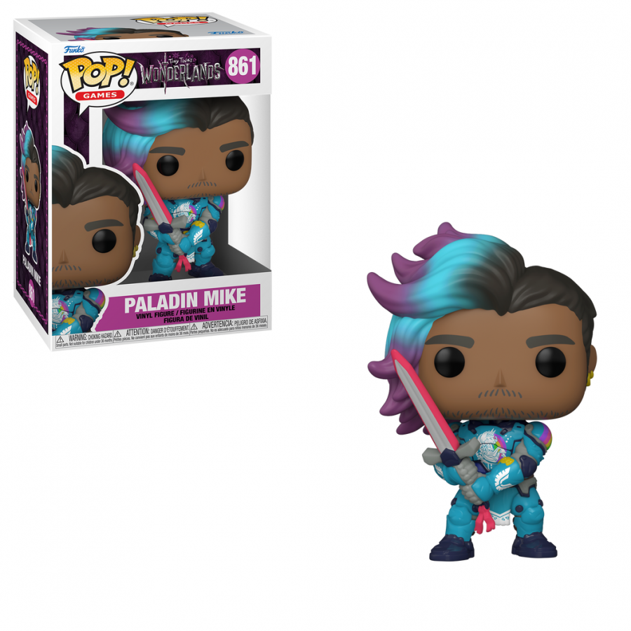 Funko Pop! Games: Tiny Tina’s Wonderland - Paladin Mike #861 Vinyl Figure