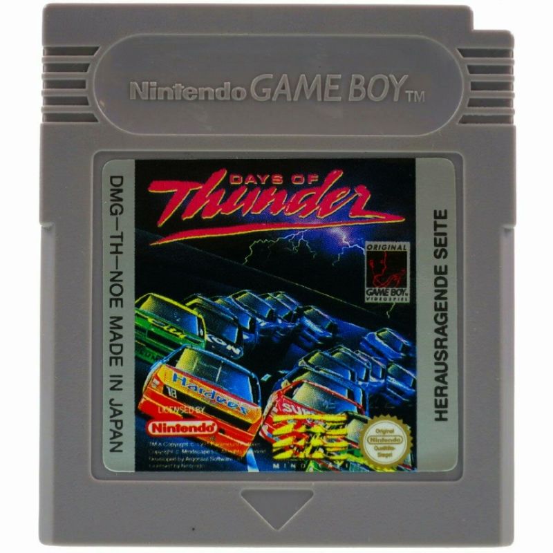 Days Of Thunder GameBoy UNBOXED
