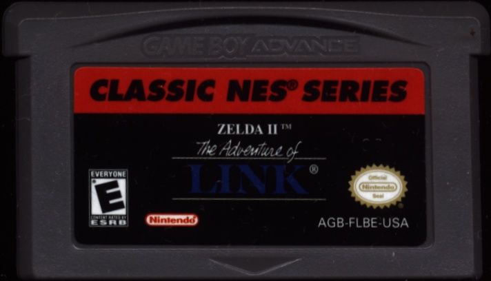 NES Classics - Zelda II The Adventure Of Link GameBoy Advance UNBOXED (NTSC)