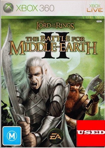 Lord of the Rings: Battle for Middle Earth II X360 USED (Disc Only)