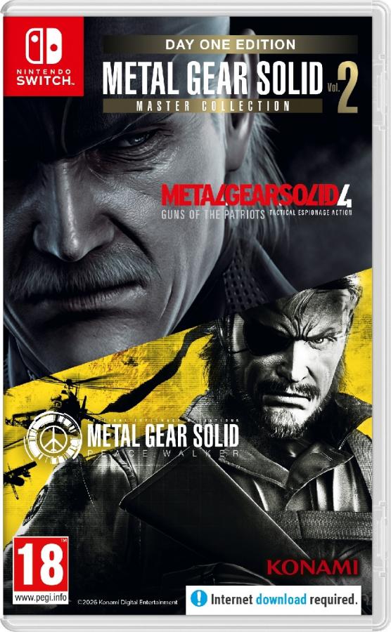 Metal Gear Solid Master Collection Vol 2 D1 Edition Nintendo Switch NEW