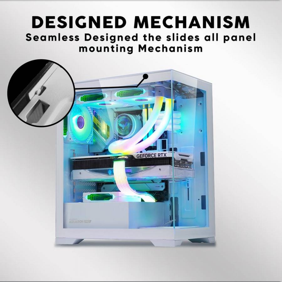 ARMAGGEDDON MECHANICAL KEYBOARD MKA-2C NEO WHITE TACTILE BROWN SWITCH