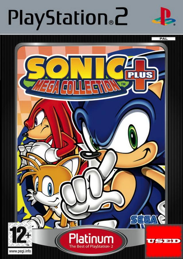 Sonic Mega Collection Plus (Platinum) PS2 USED (No Manual)